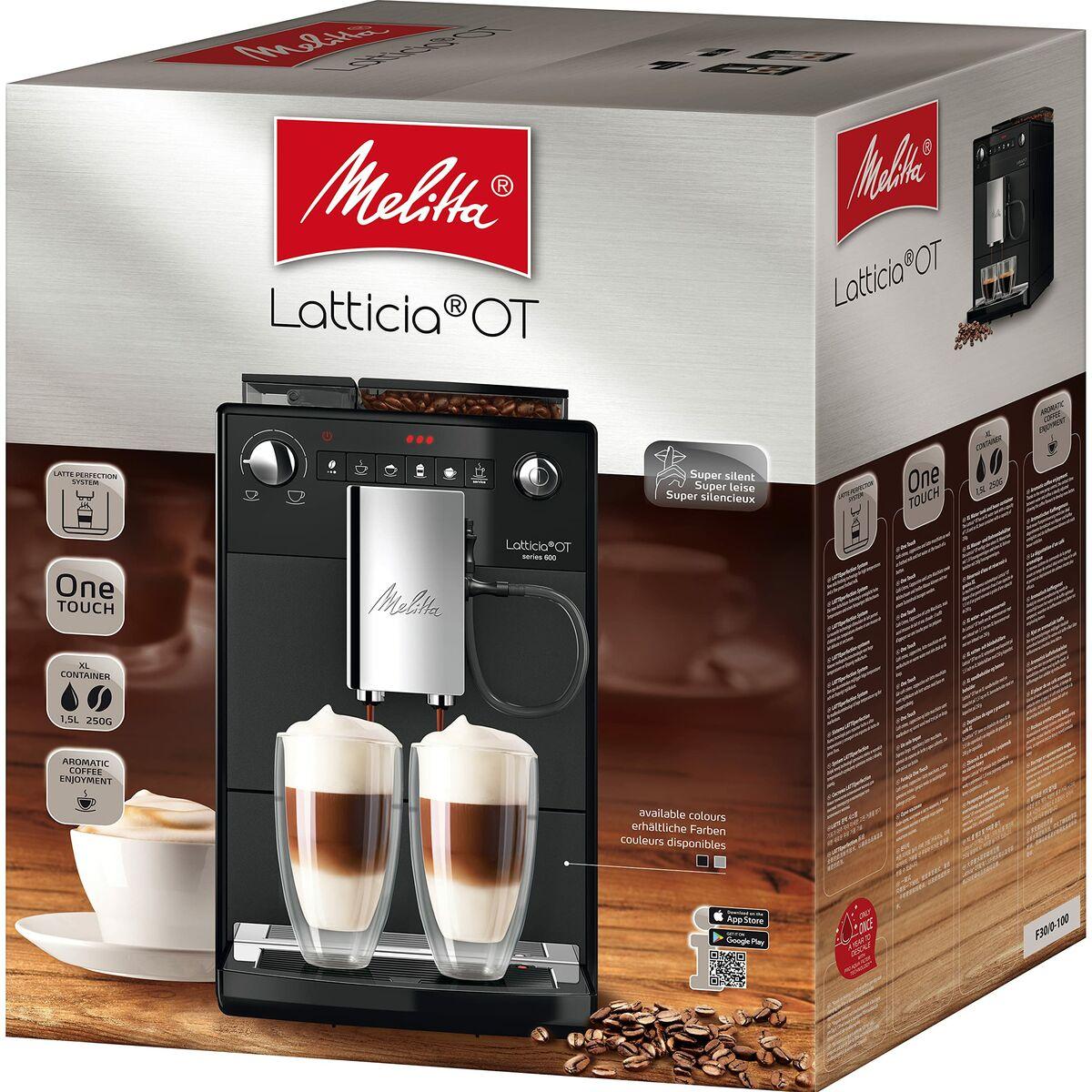 Cafetera Superautomática Melitta F300-100 1450 W Negro Plateado 1,5 L