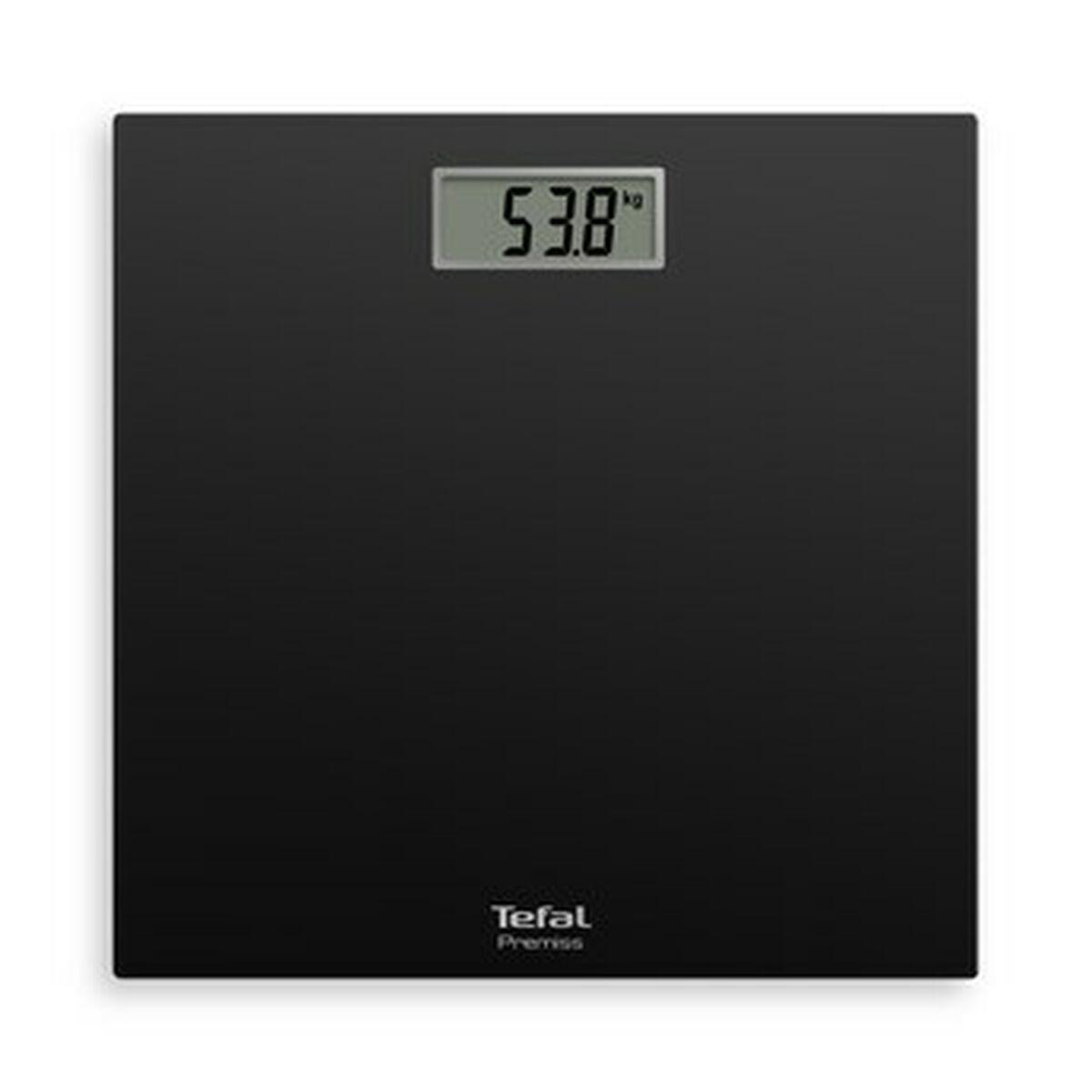 Báscula Digital de Baño Tefal PP140 Negro 30 x 2 x 30 cm