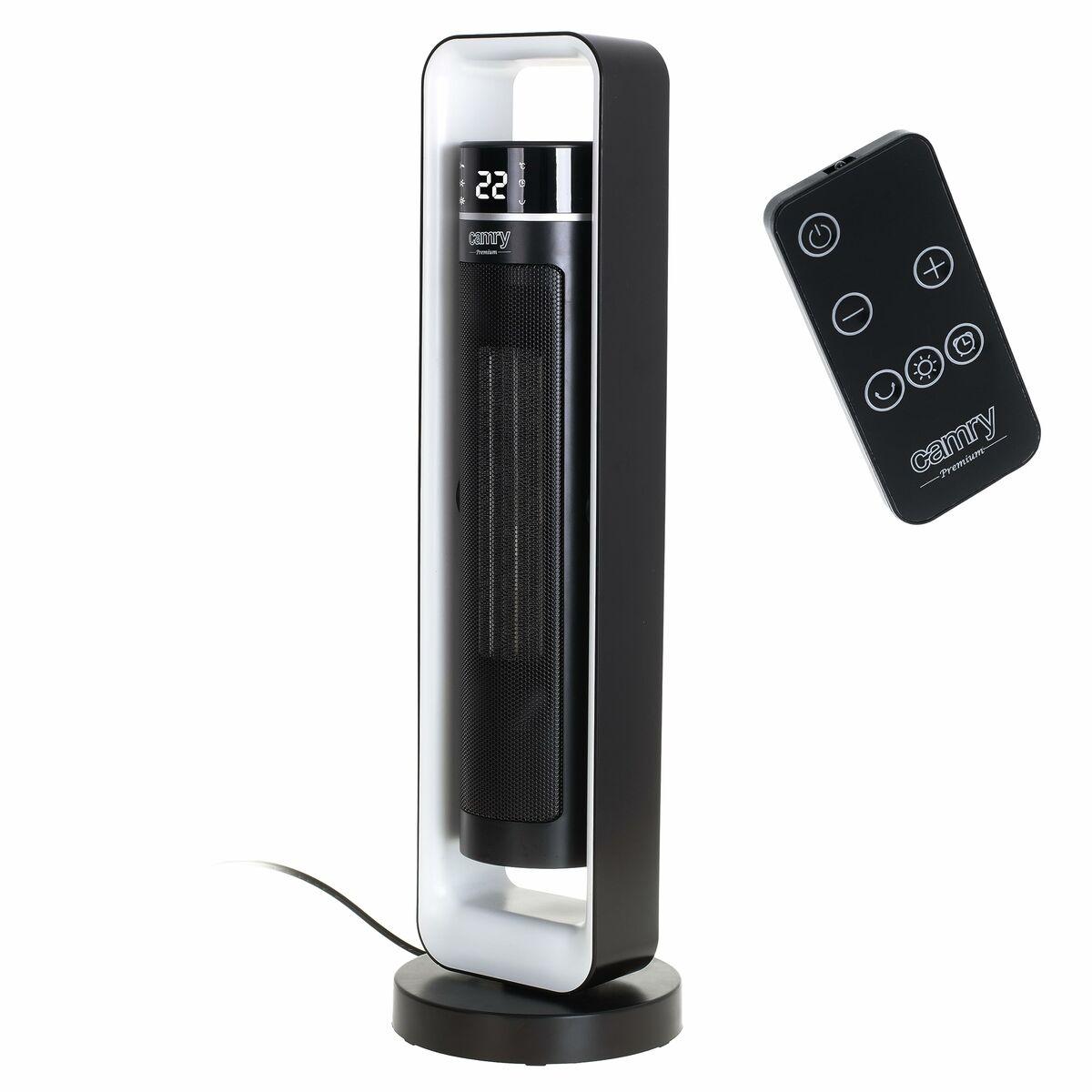 Termoventilador Portátil Adler CR 7745 Blanco Negro 2200 W