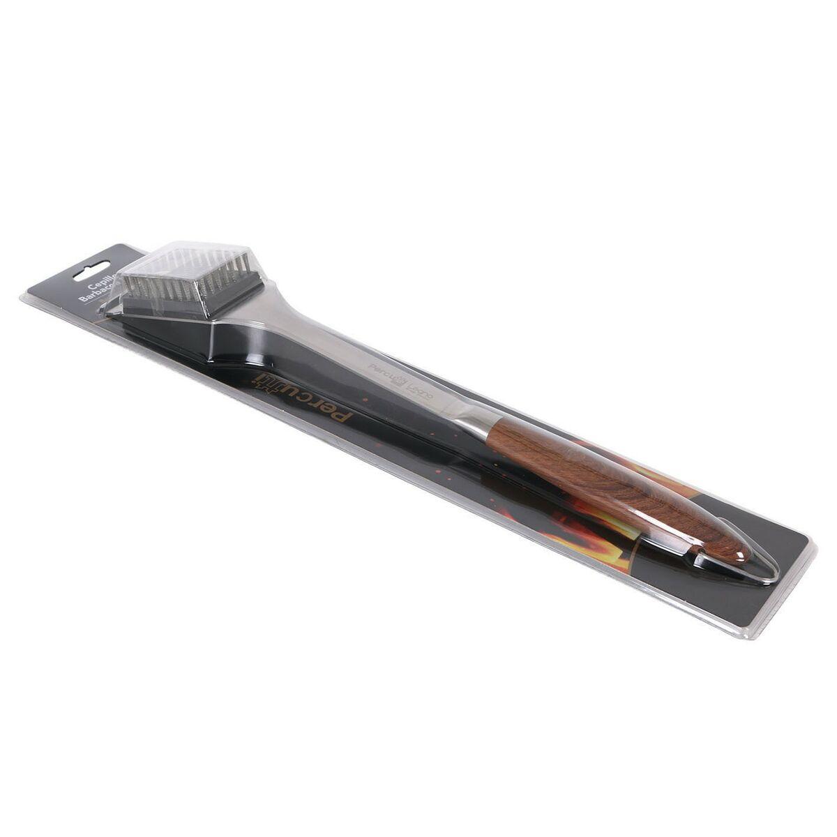 Cepillo de Limpieza para Barbacoas Percutti Acero Inoxidable 53 x 10 x 13 cm (4 Unidades)