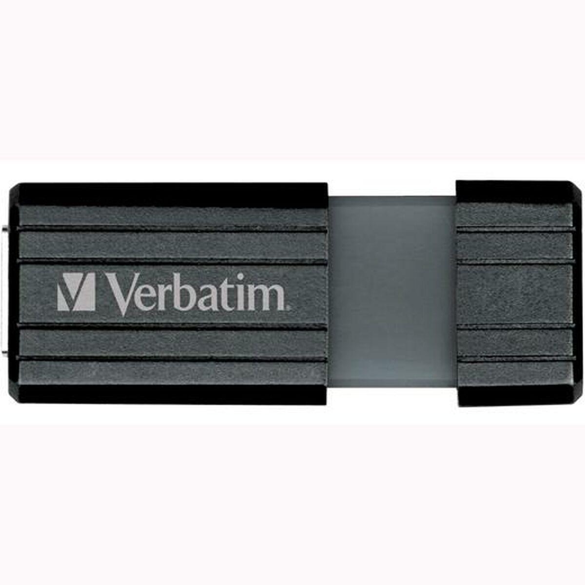 Memoria USB Verbatim Storengo Pinstripe Negro 8 GB