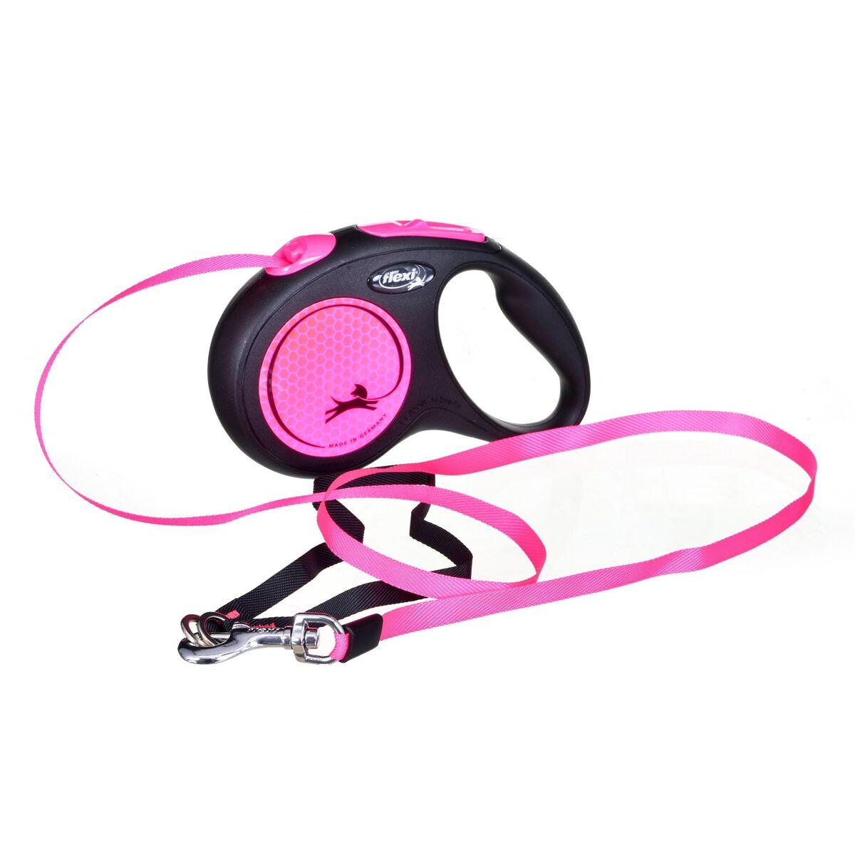 Correa para Perro Flexi S 5 m Rosa