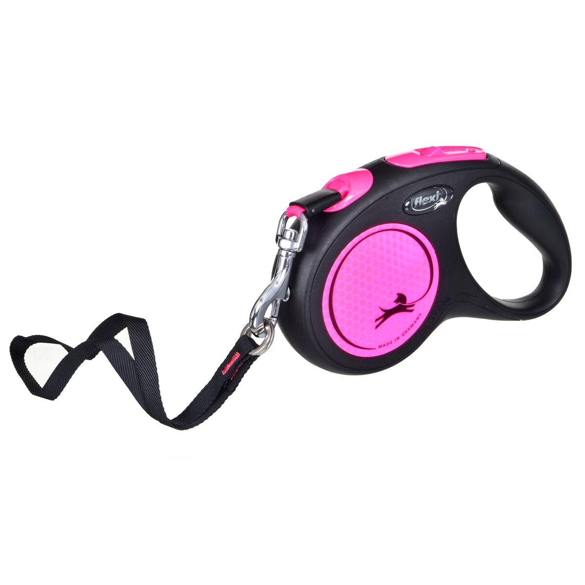 Correa para Perro Flexi S 5 m Rosa