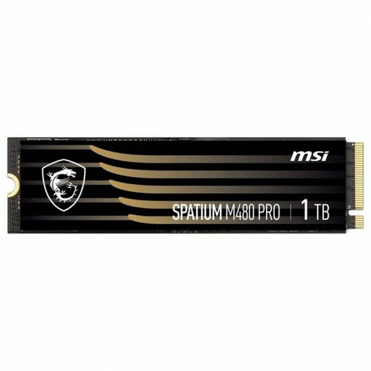 Disco Duro MSI SPATIUM M480 PRO PCIE 4.0 NVME M.2 1TB 1 TB SSD