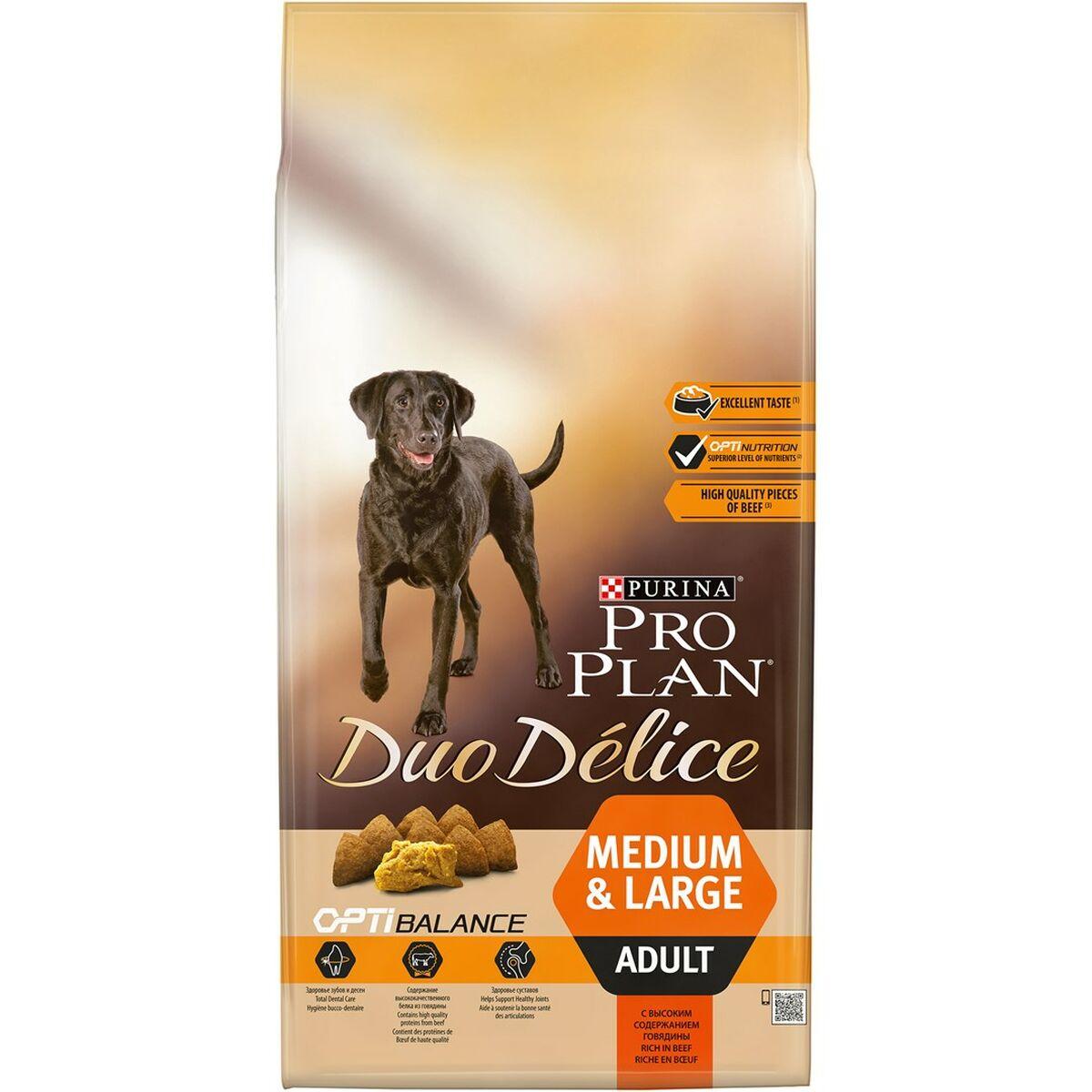 Pienso Purina Pro Plan DUO DÉLICE Adulto Ternera Carne de vacuno Arroz 10 kg