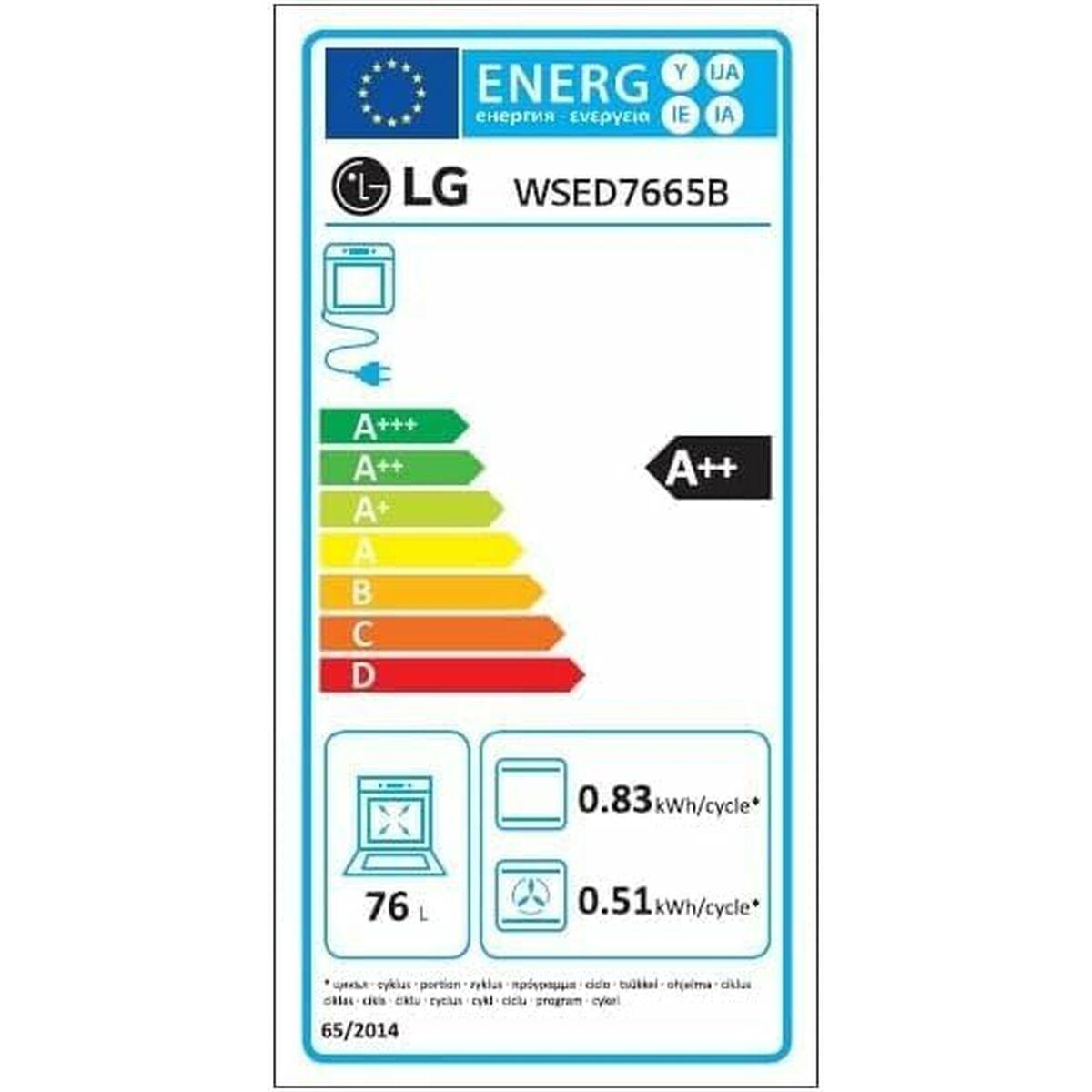 Horno LG WSED7665B 76 L