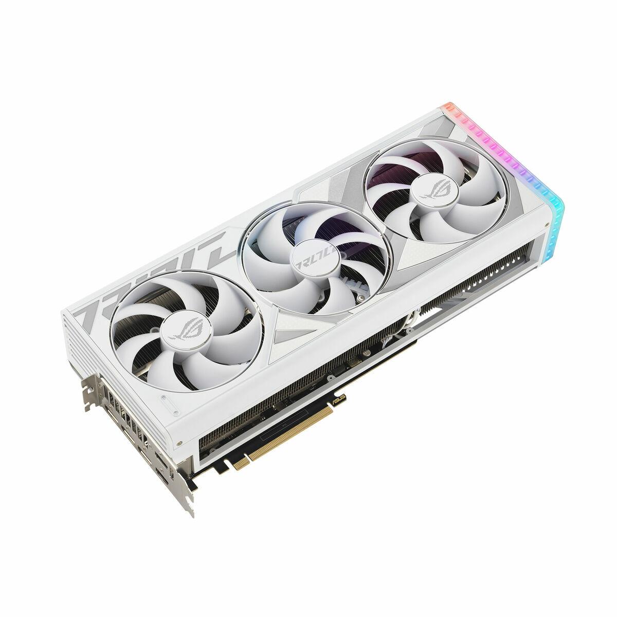 Tarjeta Gráfica Asus ROG-STRIX-RTX4090-O24G-WHITE NVIDIA GeForce RTX 4090 24 GB GDDR6X