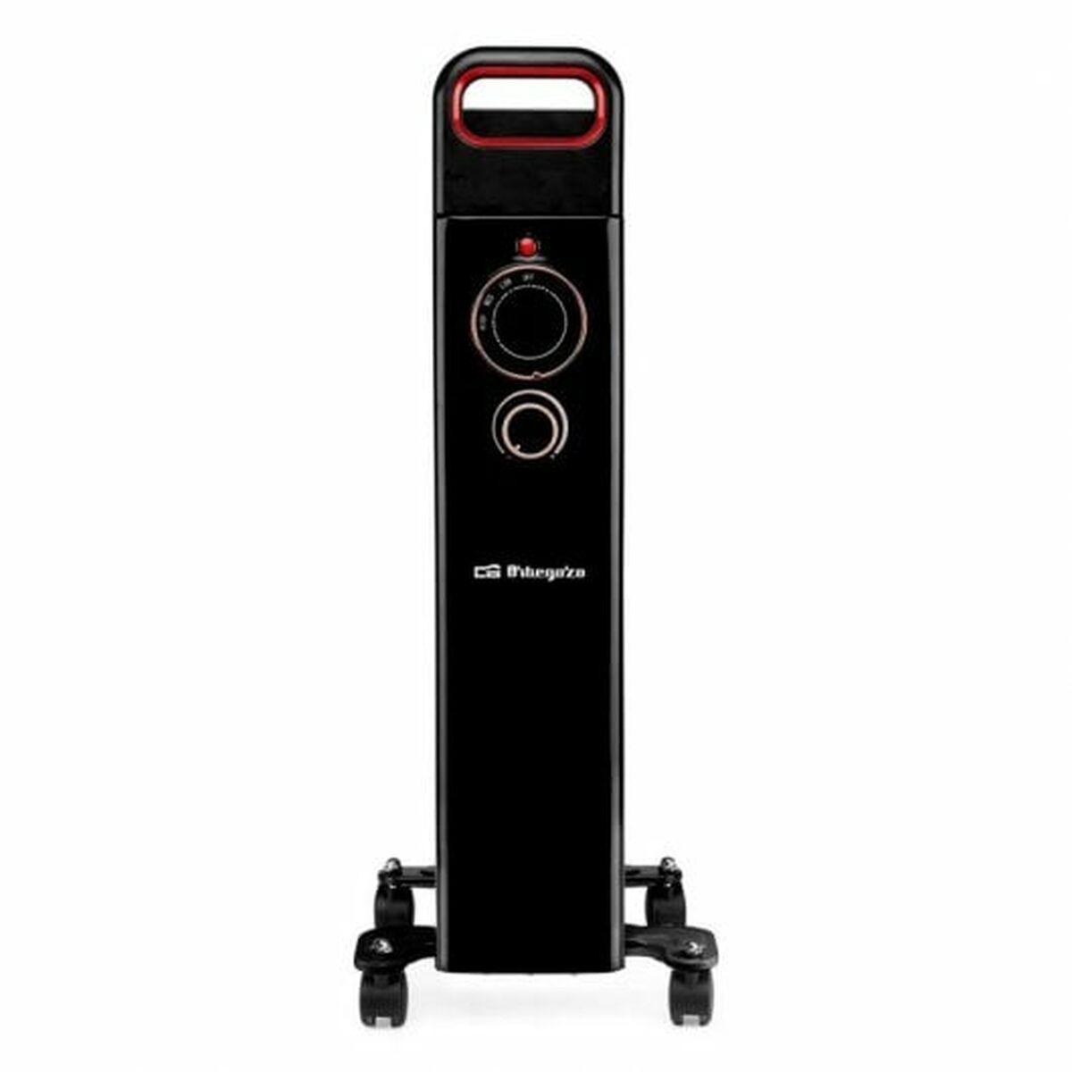 Radiador de Aceite (11 cuerpos) Orbegozo Run2500 Negro 2500 W