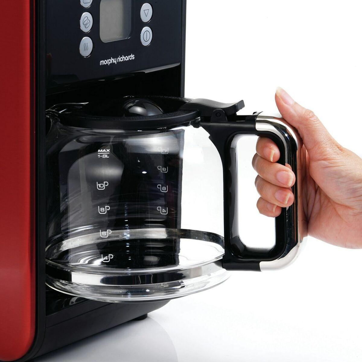Cafetera de Goteo Morphy Richards 162009 Rojo 900 W 1,8 L