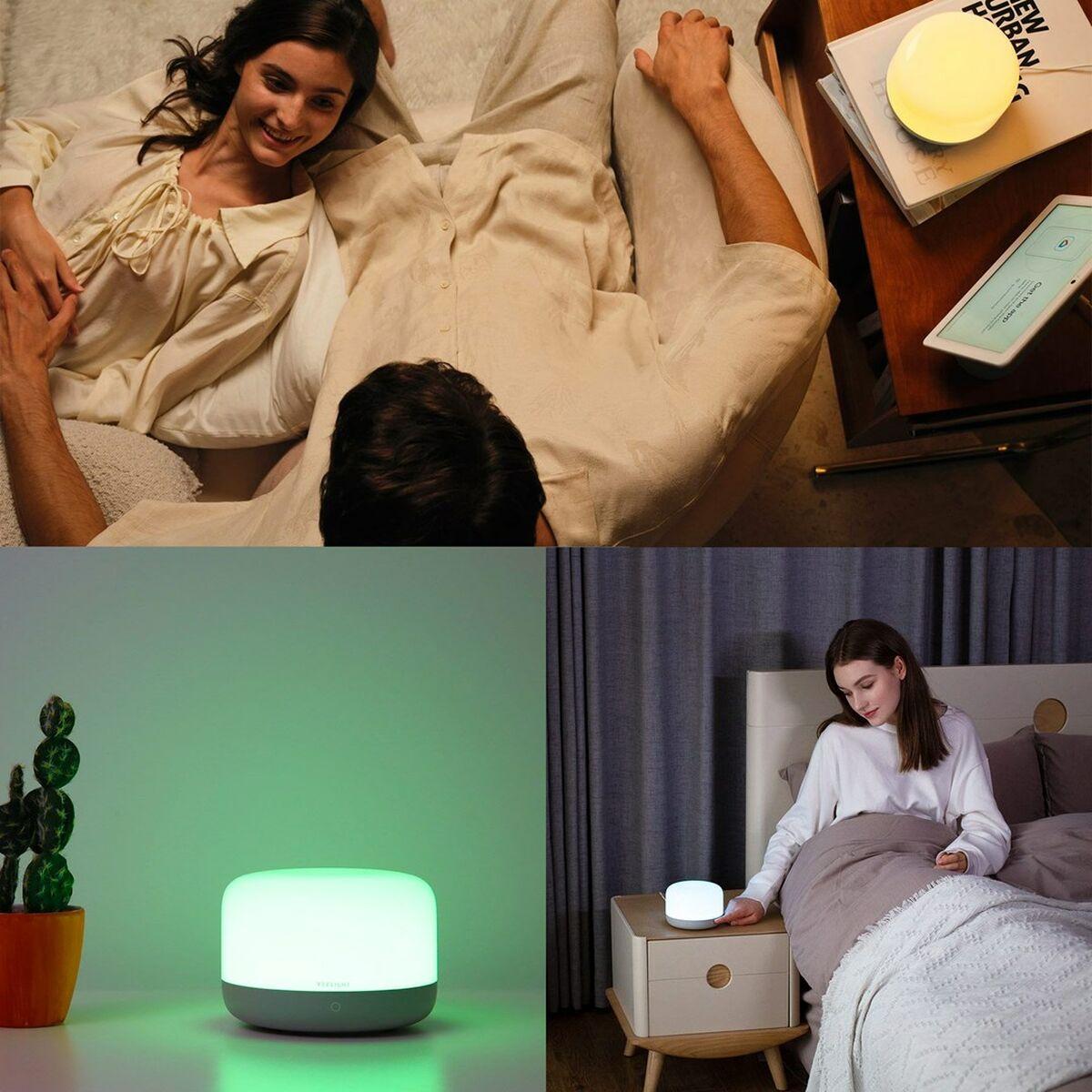 Lámpara de mesa Yeelight D2 Blanco Multicolor Sí 80 ABS Policarbonato (PC) 5 W 5 V 220-240 V