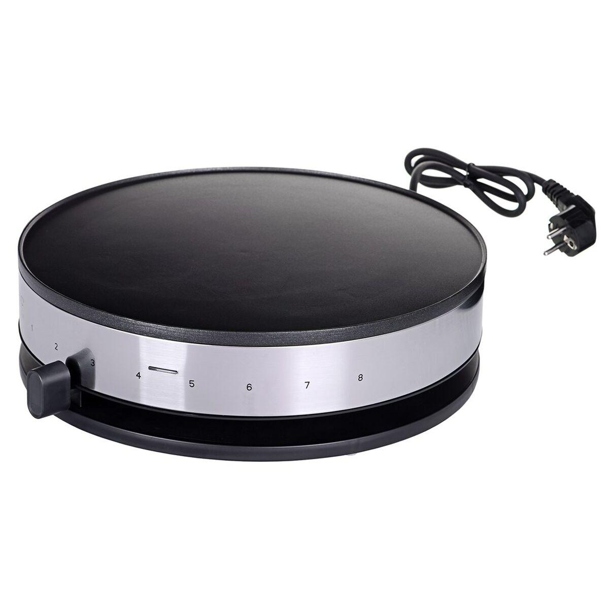 Crepera CASO CM 1300 Negro Gris Plateado