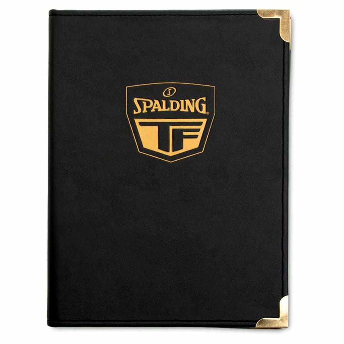 Carpeta Portafolios Spalding  Premium TF Binder  Negro