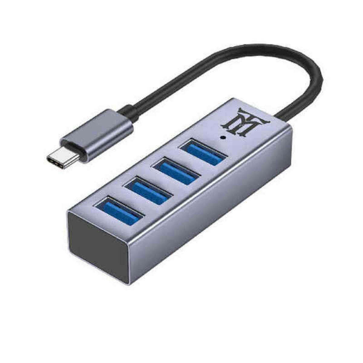 Hub USB Maillon Technologique MTHUB4 HDMI USB-C USB 3.0 USB 3.2 USB A 3.2 Gen 1 (3.1 Gen 1) x 4
