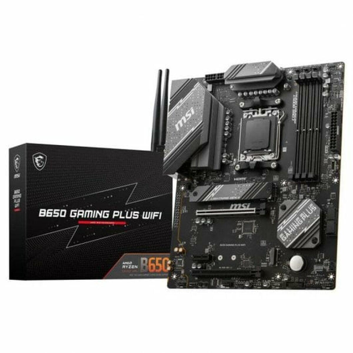 Placa Base MSI B650 GAMING PLUS WIFI AMD AM5 AMD AMD B650