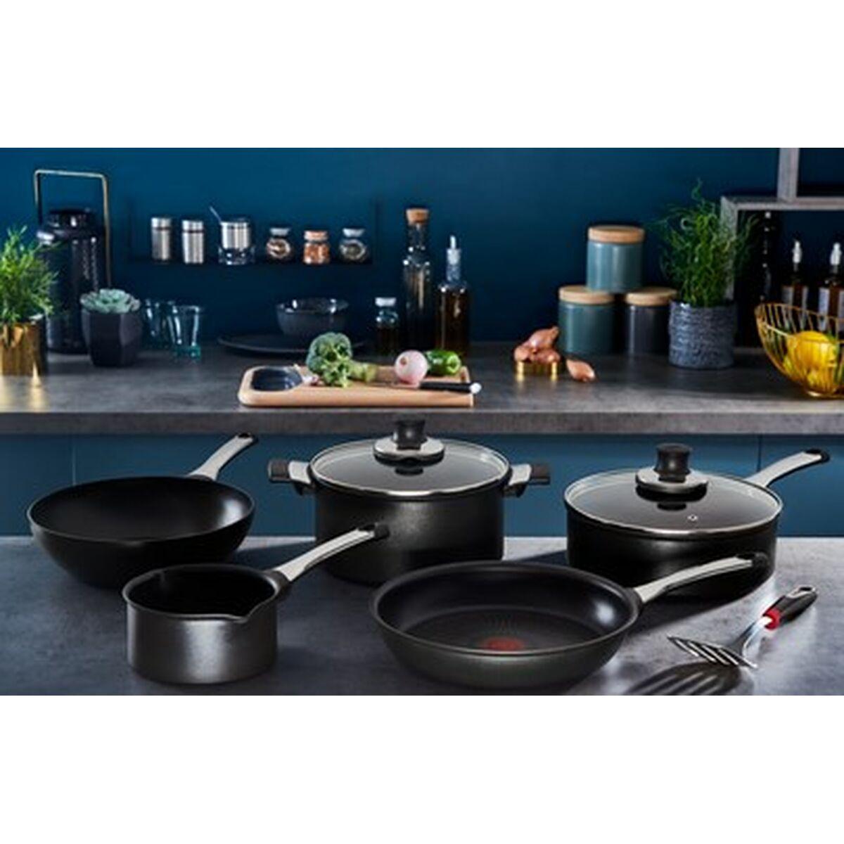 Sartén Tefal G2690772 Negro Negro/Plateado Aluminio Ø 30 cm