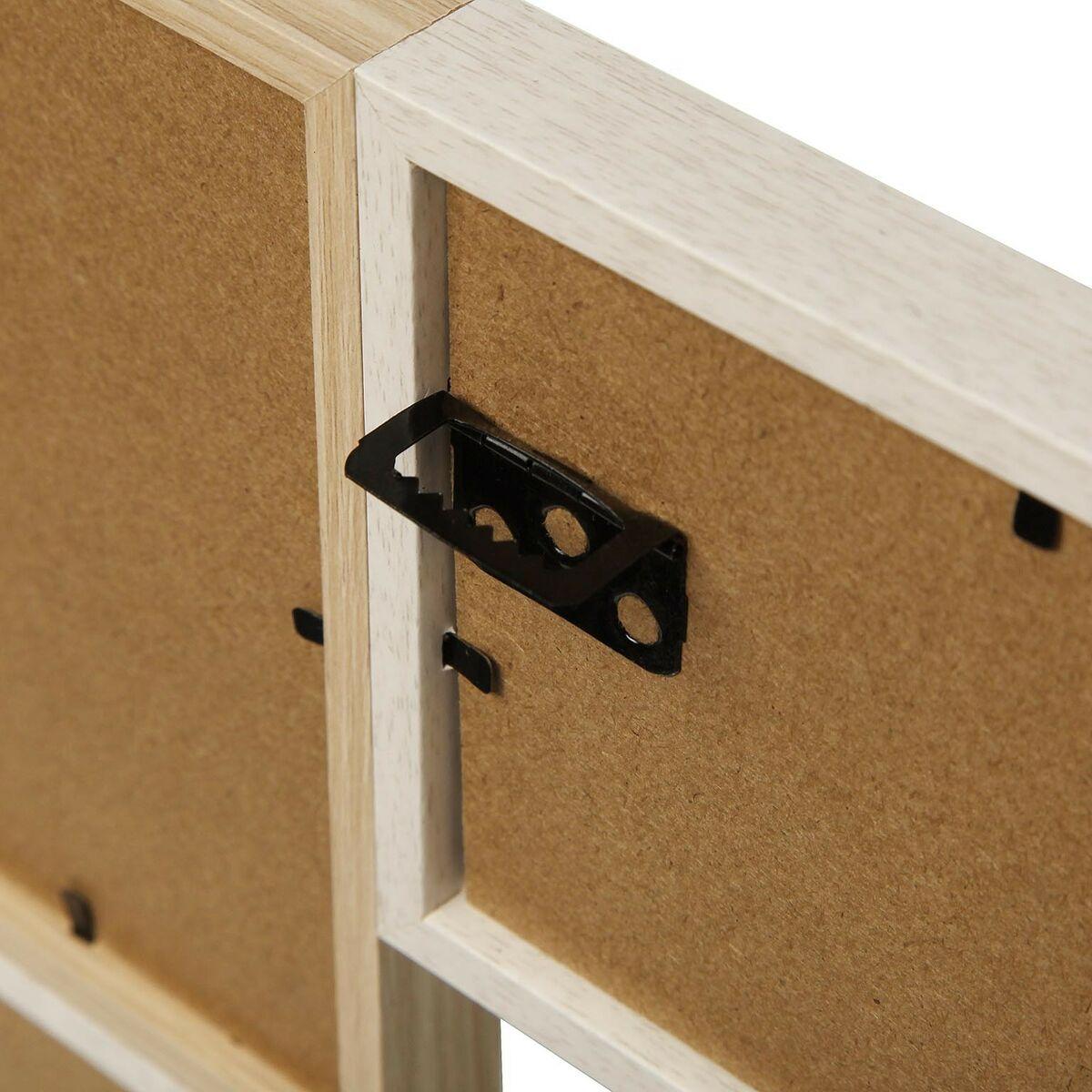 Marco de Fotos Versa Madera MDF 2 x 28 x 28 cm