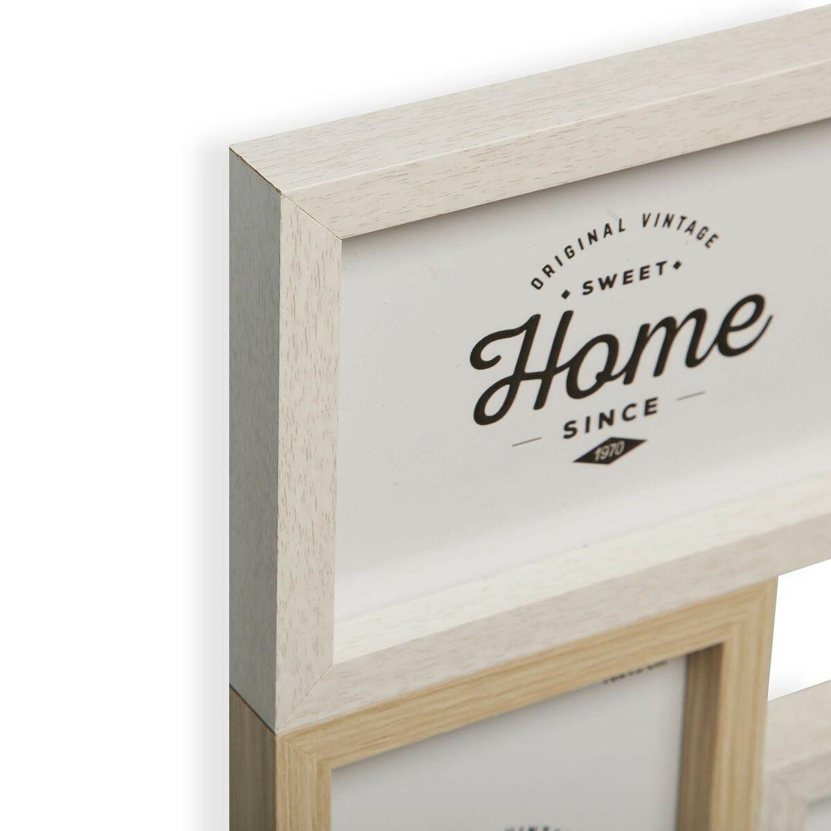 Marco de Fotos Versa Madera MDF 2 x 28 x 28 cm