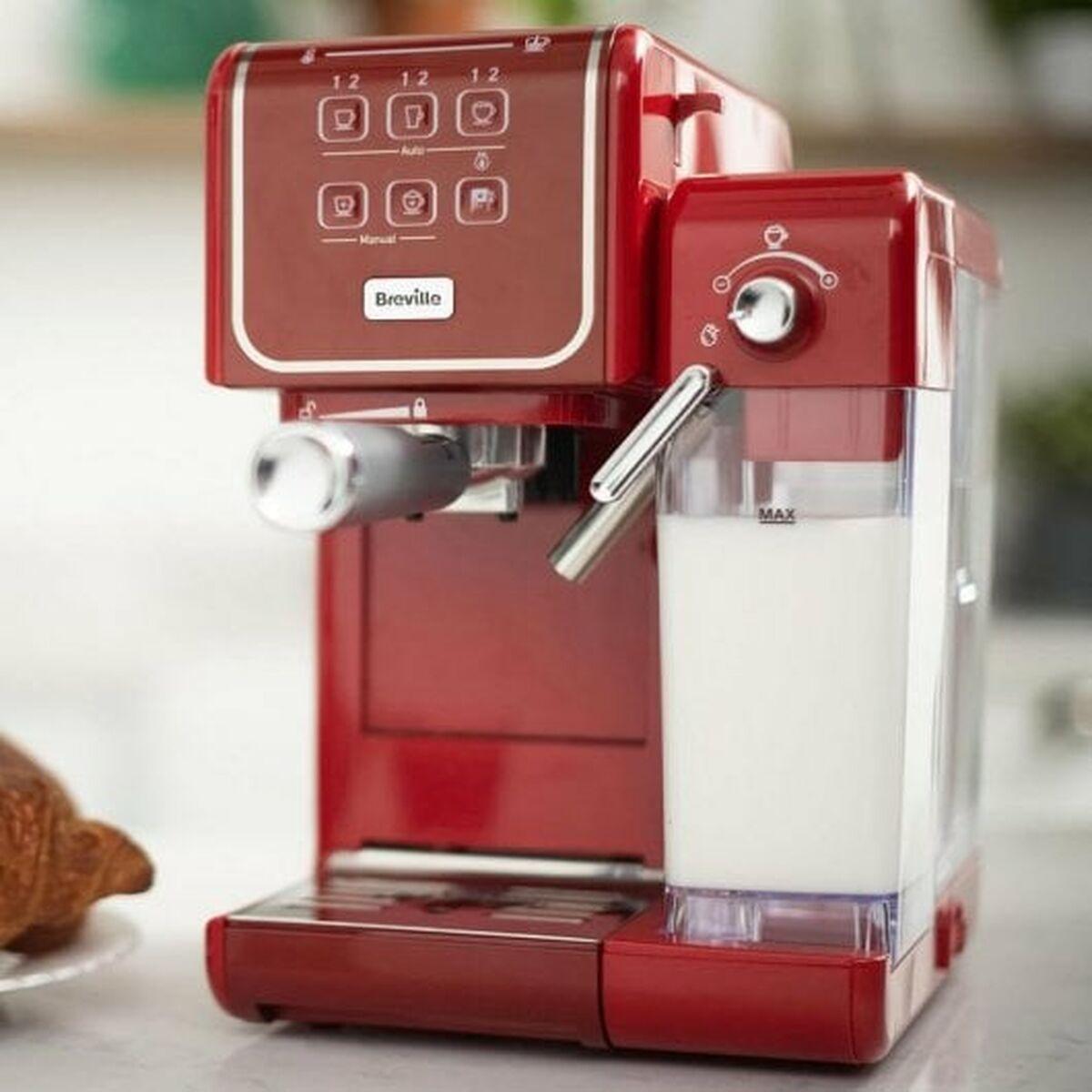 Cafetera Superautomática Breville Prima Latte III Rojo