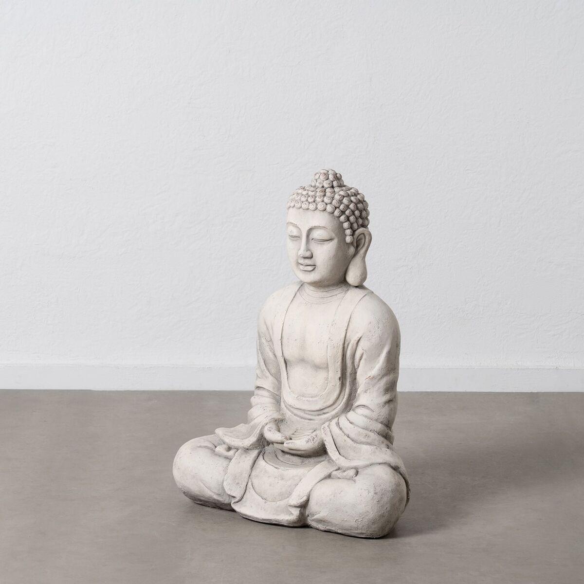 Escultura Buda Gris Étnico 61,5 x 35 x 78,5 cm