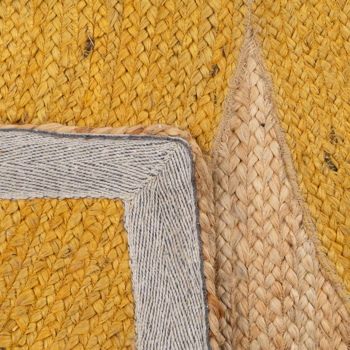 Alfombra Amarillo Natural Yute 200 x 290 cm