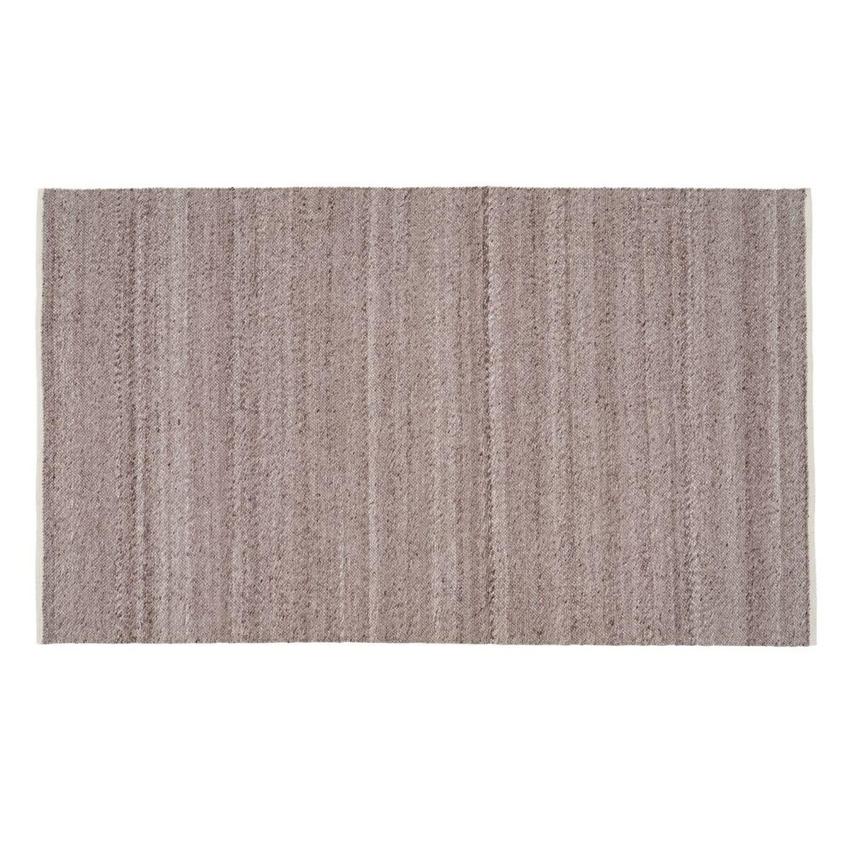 Alfombra Marrón 30 % Poliéster 40 % algodón 30 % Lana 200 x 300 cm