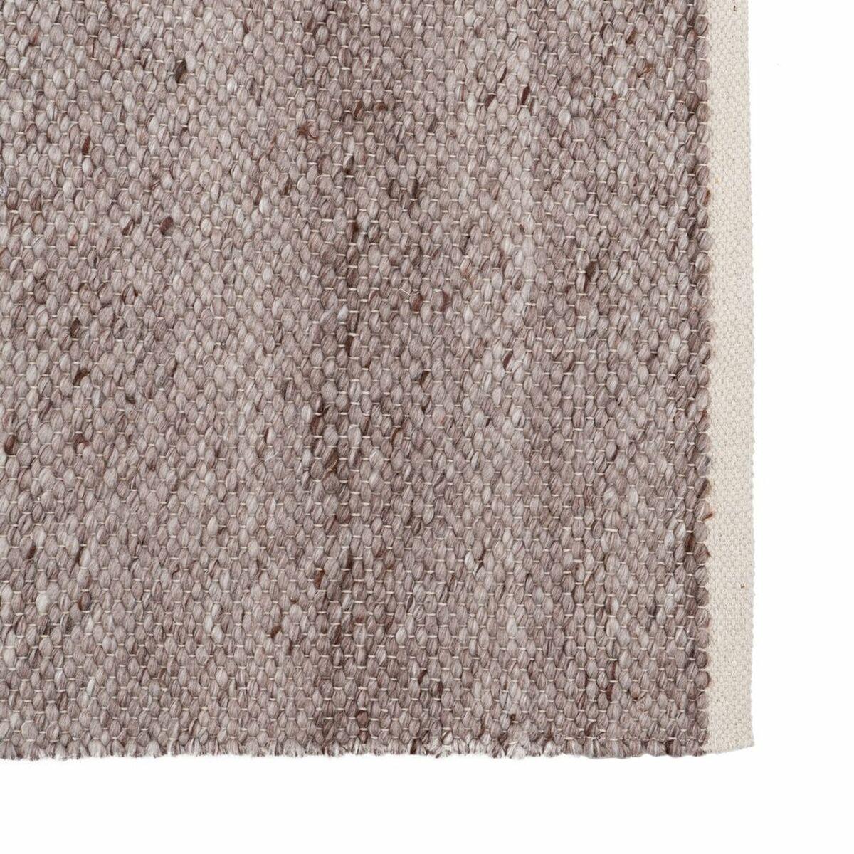 Alfombra Marrón 30 % Poliéster 40 % algodón 30 % Lana 200 x 300 cm