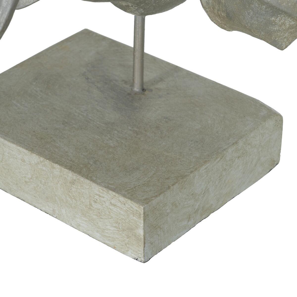 Figura Decorativa Plateado Elefante 35 x 21 x 35 cm