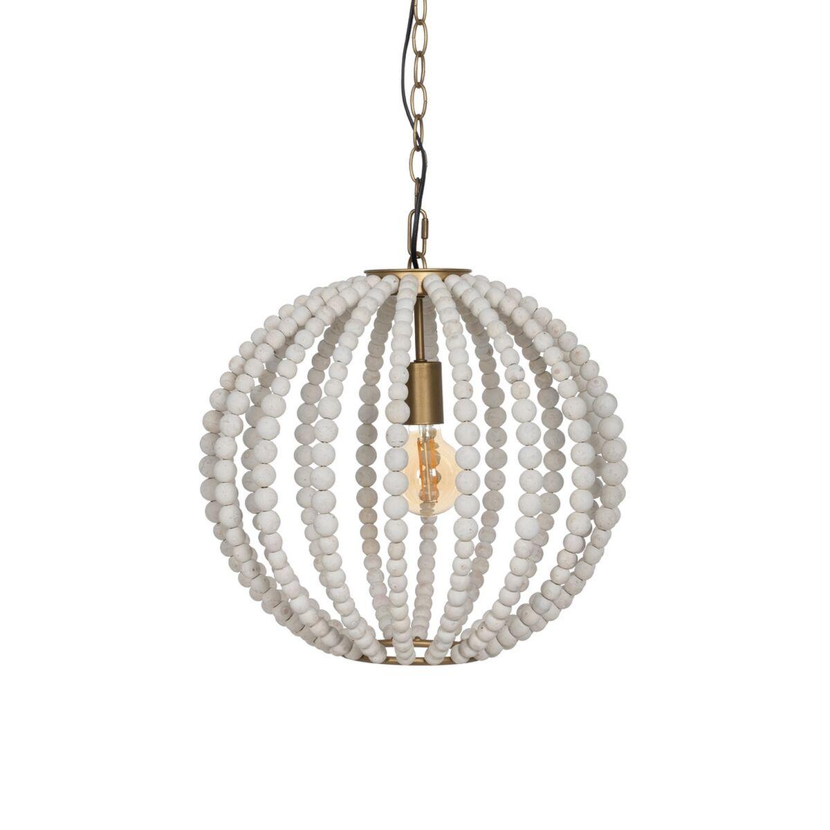 Lámpara de Techo Blanco Metal 220-240 V 42,5 x 42,5 x 51 cm