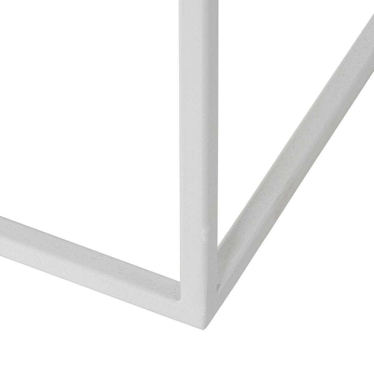 Recibidor Blanco Natural 120 x 30 x 75 cm