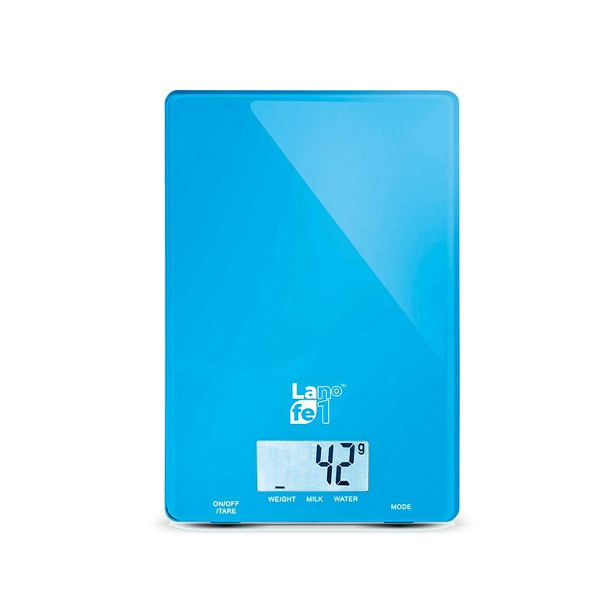 Báscula de Cocina Lafe LAFWAG44597 Azul 5 kg