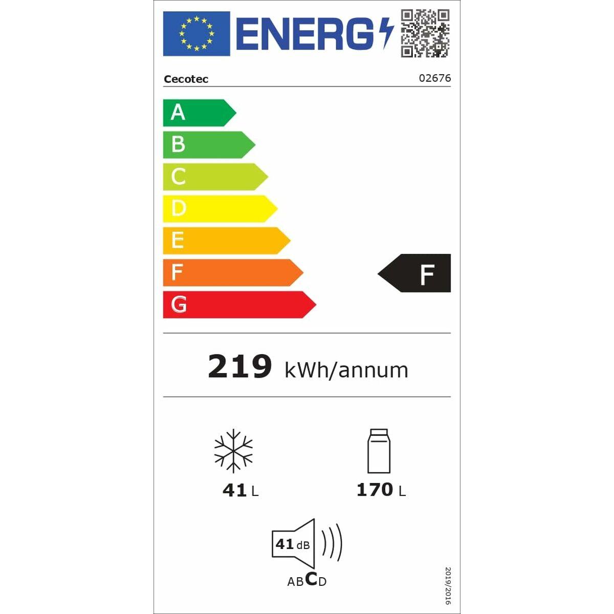 Frigorífico Cecotec 2D Blanco 170 L