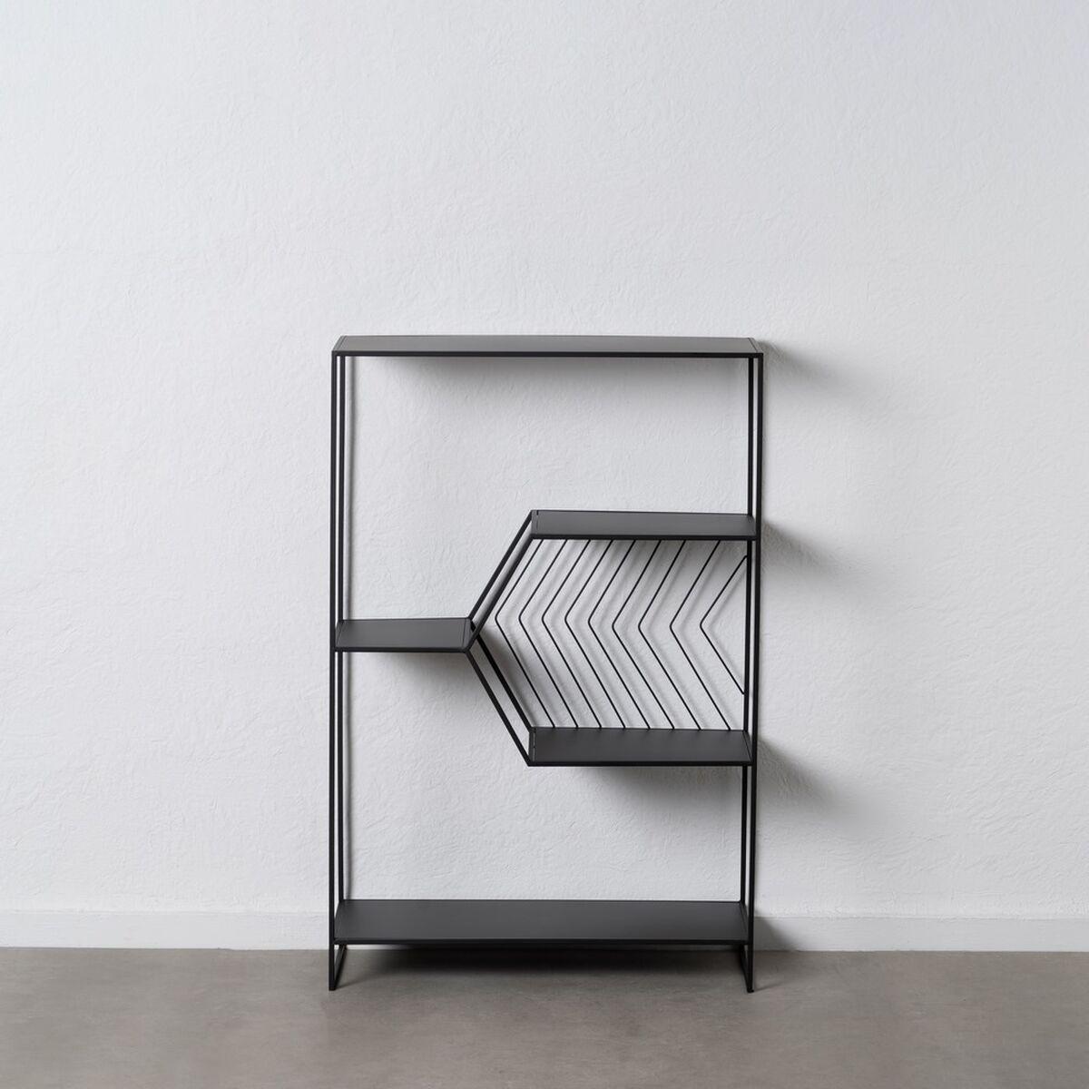 Estantería Negro Hierro 80 x 35 x 120 cm