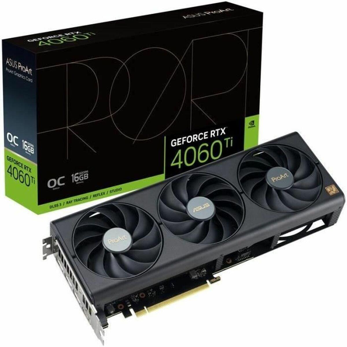 Tarjeta Gráfica Asus 90YV0JH2-M0NA00 Geforce RTX 4060 Ti 16 GB GDDR6