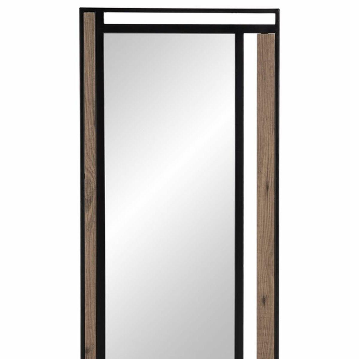Espejo de pared NUDE Negro Beige 45 x 2 x 100 cm