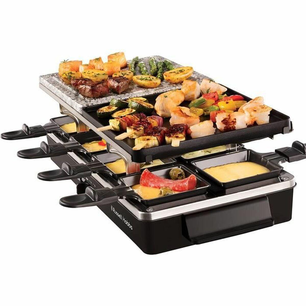 Plancha de Asar Russell Hobbs Raclette Negro (Reacondicionado B)
