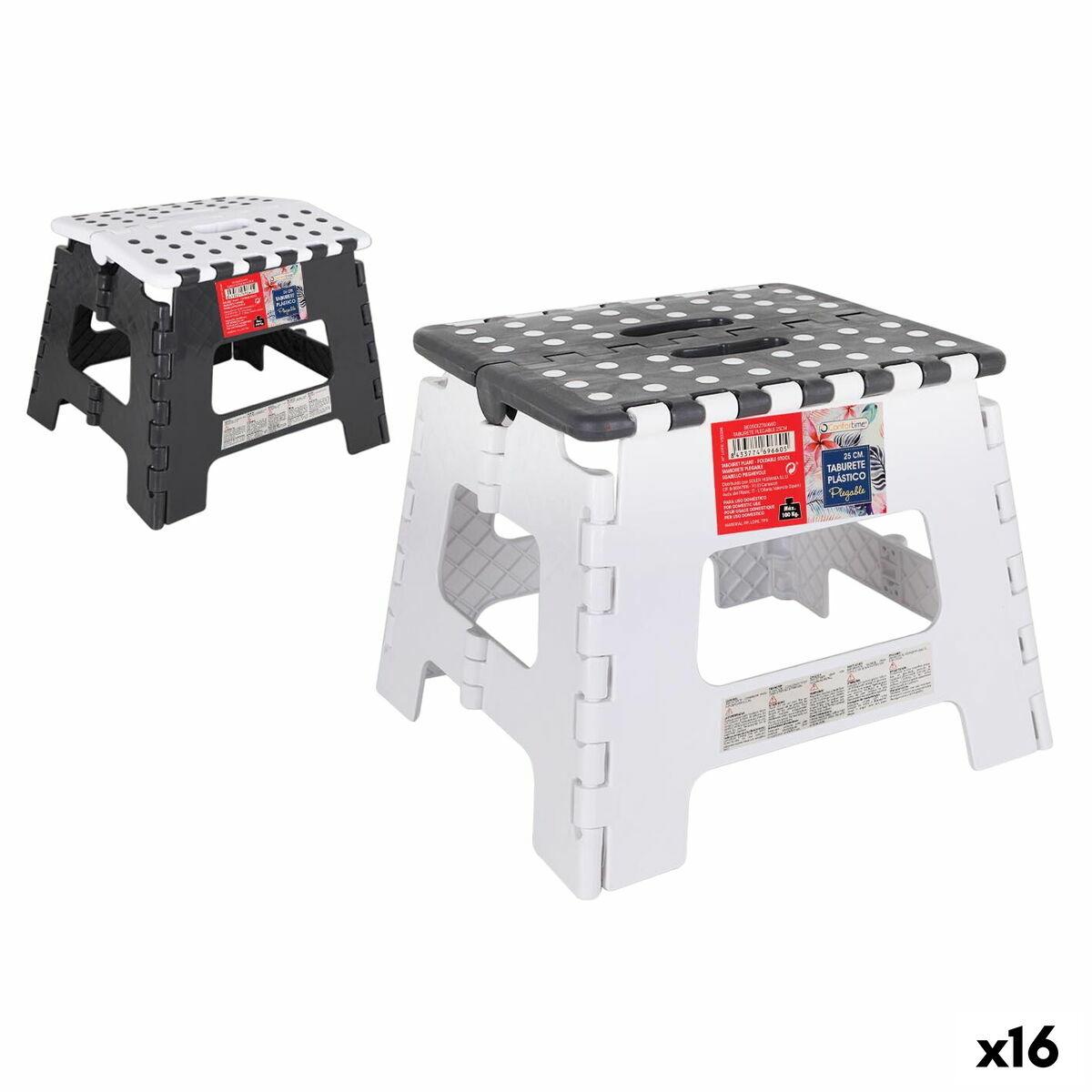 Taburete Plegable Confortime 38 x 28 x 4 cm (16 Unidades)