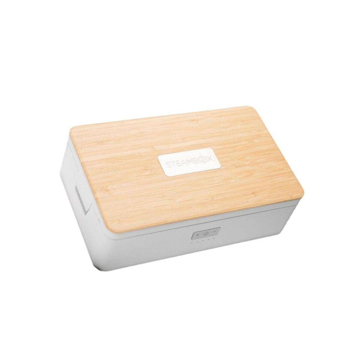 Fiambrera Eléctrica Teka Blanco Silicona Acero Inoxidable ABS 750 ml 27 x 9 x 16,5 cm