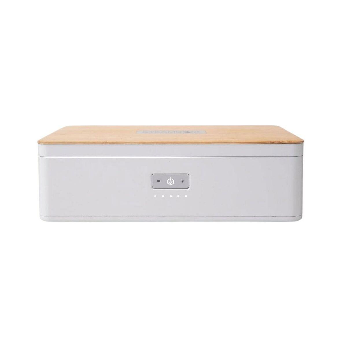 Fiambrera Eléctrica Teka Blanco Silicona Acero Inoxidable ABS 750 ml 27 x 9 x 16,5 cm
