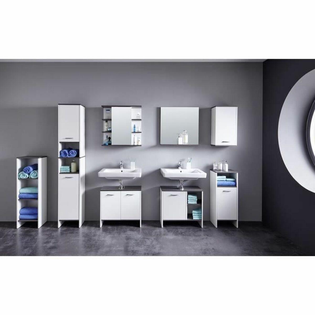 Mueble Bajo Lavabo SAN DIEGO 60 x 28 x 55 cm Blanco