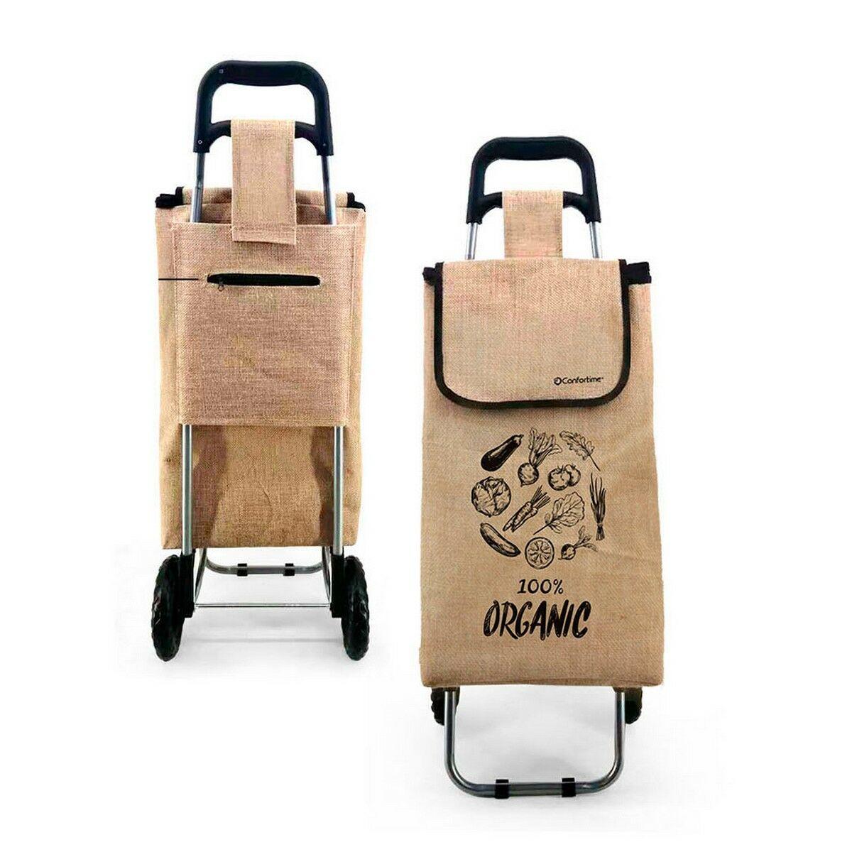 Carro de Compra Confortime Yute 96 x 35 x 28 cm (4 Unidades)