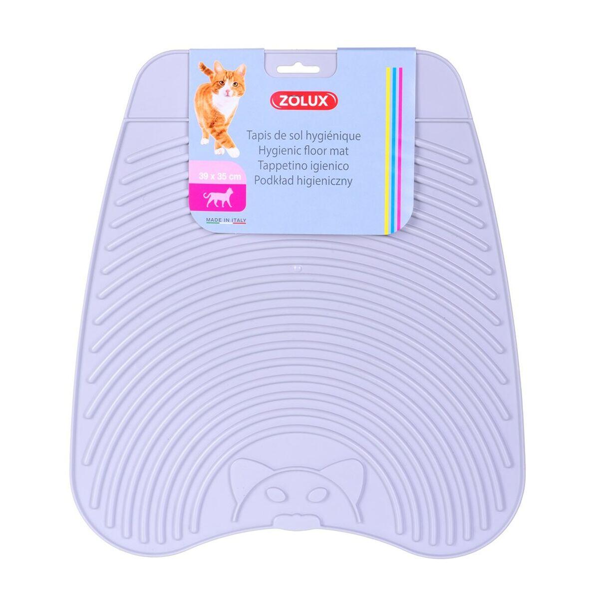 Alfombra para Arenero de Gatos Zolux Gris claro 35 x 31 x 39 cm Plástico Arenero