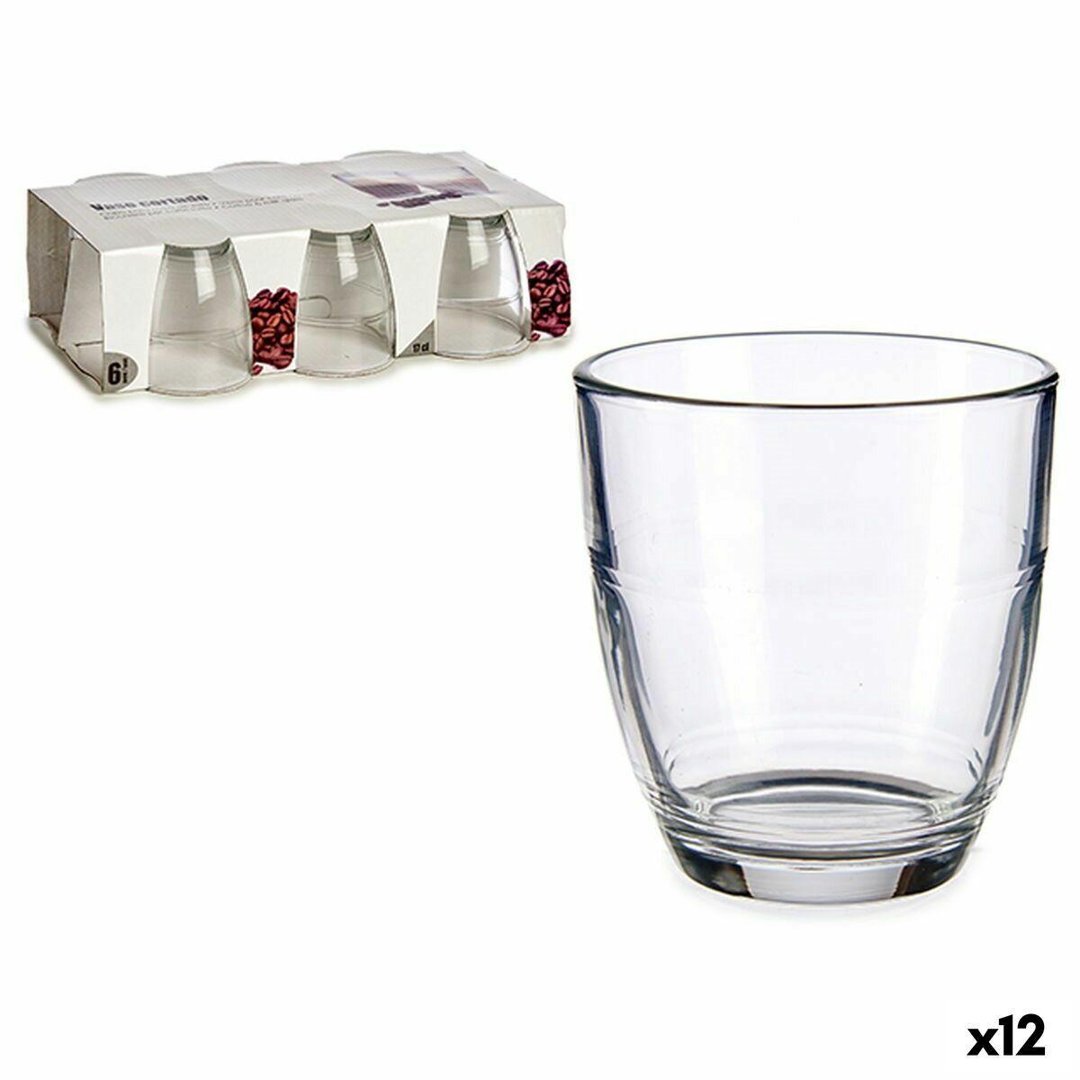Set de Vasos Vivalto 506A-1/WH6 Transparente Vidrio 170 ml Café (12 Unidades)
