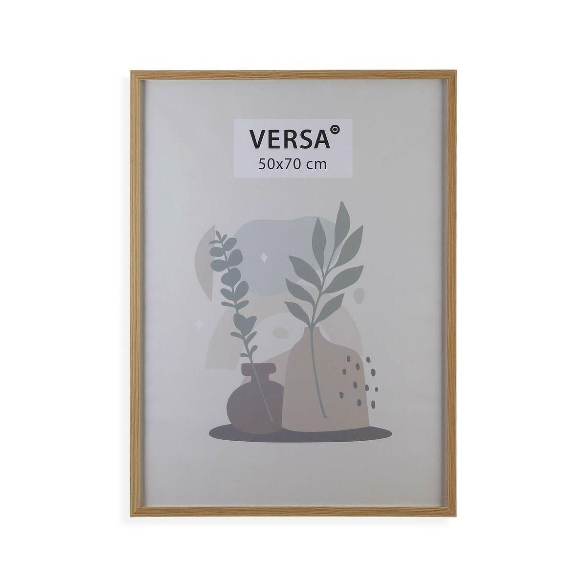 Marco de Fotos Versa Madera MDF Vintage 1,2 x 72 x 52 cm