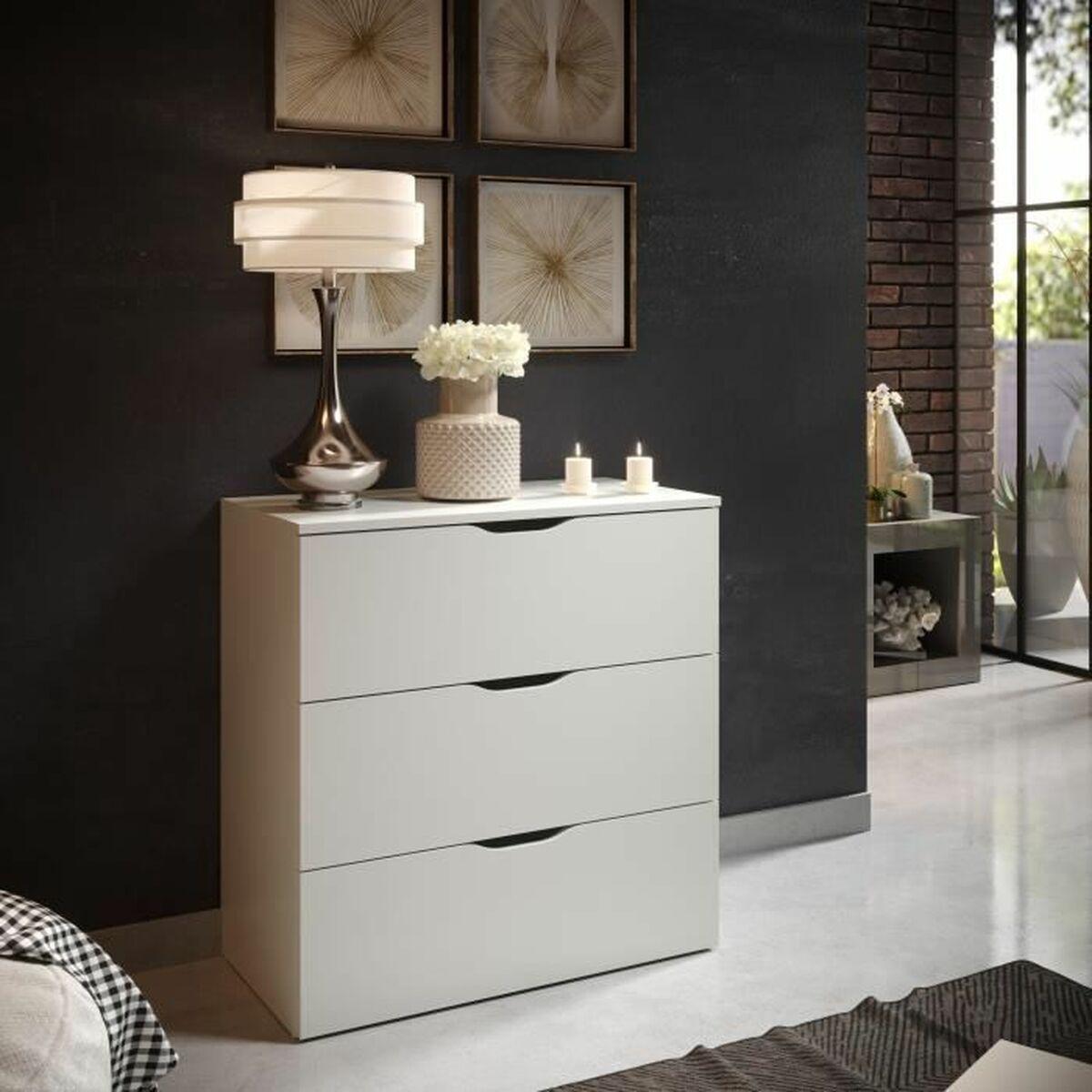 Cajonera Trelleborg Blanco 78 x 40  x 80 cm