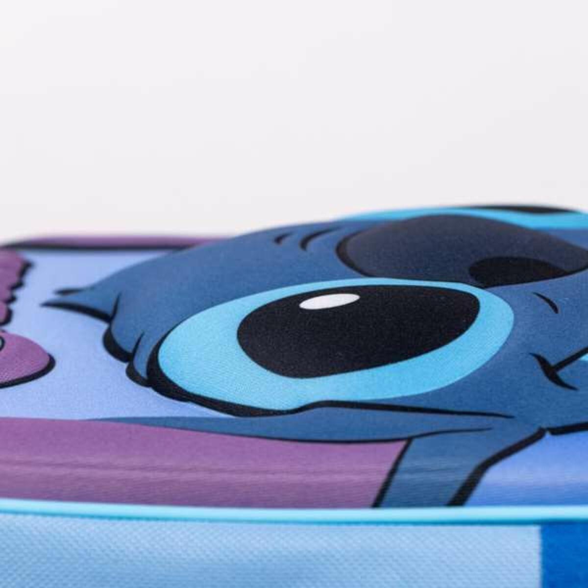 Mochila Escolar 3D Stitch Scrabble Junior