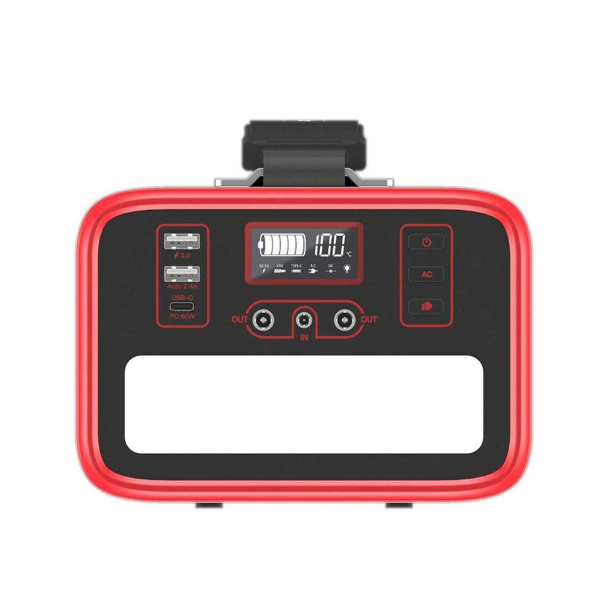 Estación de energía portátil Energizer PPS320W1 Negro Rojo Gris 96000 mAh