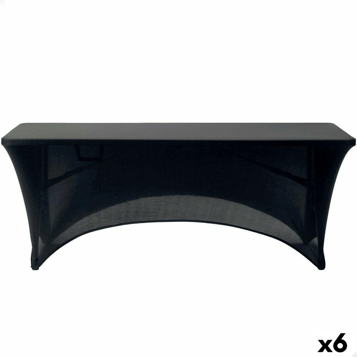 Funda Protectora Aktive Negro 183 x 76 x 76 cm Mesa Accesorios Vehículos Carretera (6 Unidades)