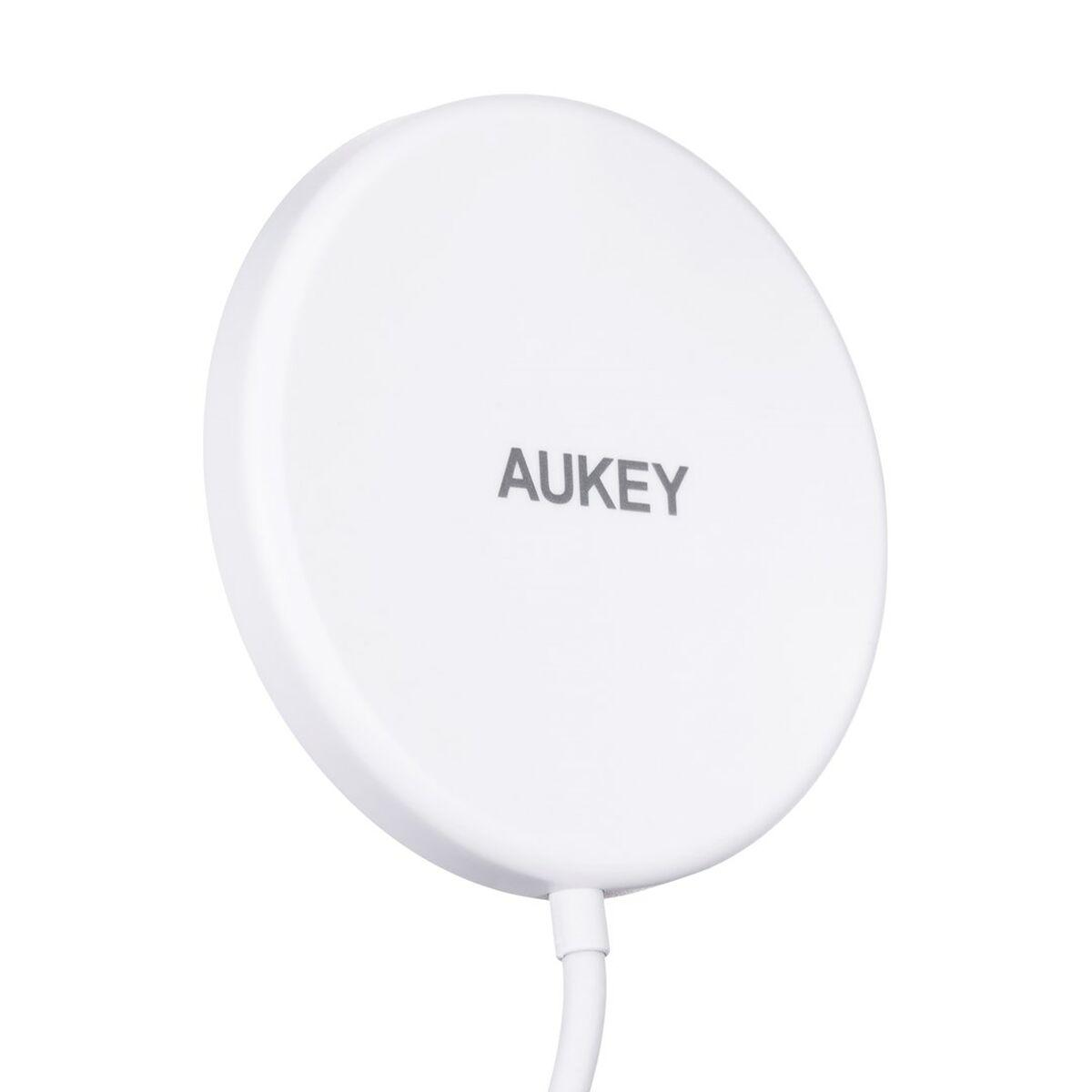 Cargador Inalámbrico Aukey Aircore Blanco