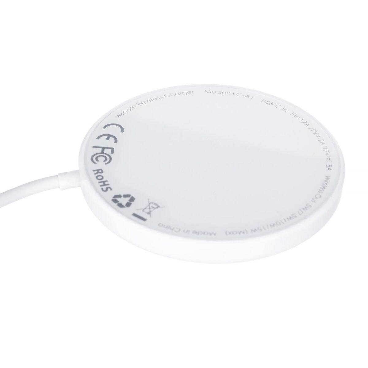 Cargador Inalámbrico Aukey Aircore Blanco