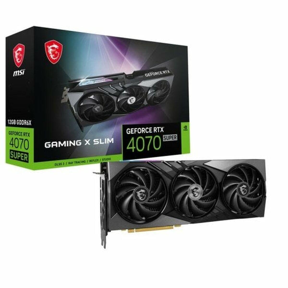 Tarjeta Gráfica MSI GAMING X SLIM GEFORCE RTX 4070 12 GB GDDR6X